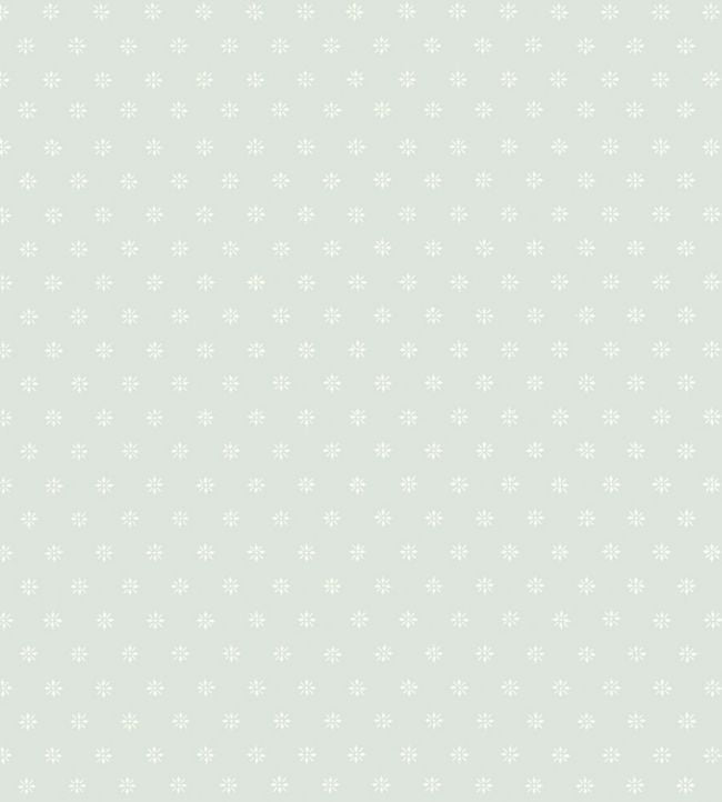 Victorian Star Wallpaper - Duck Egg - 100/7032
