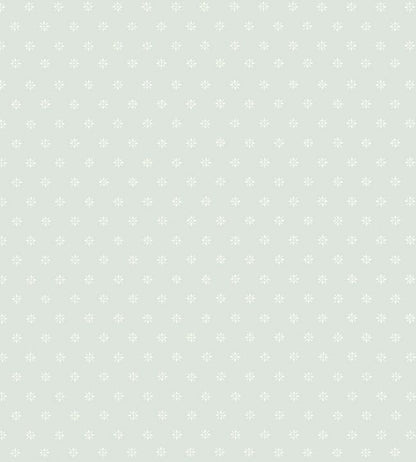 Victorian Star Wallpaper - Duck Egg - 100/7032