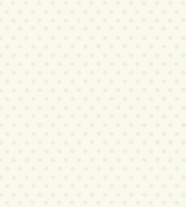 Victorian Star Wallpaper - White - 100/7035