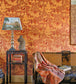 Chinese Toile Wallpaper - Parchment - 100/8039