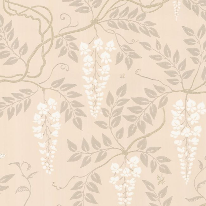 Egerton Wallpaper - Chalk on Oat - 100/9046
