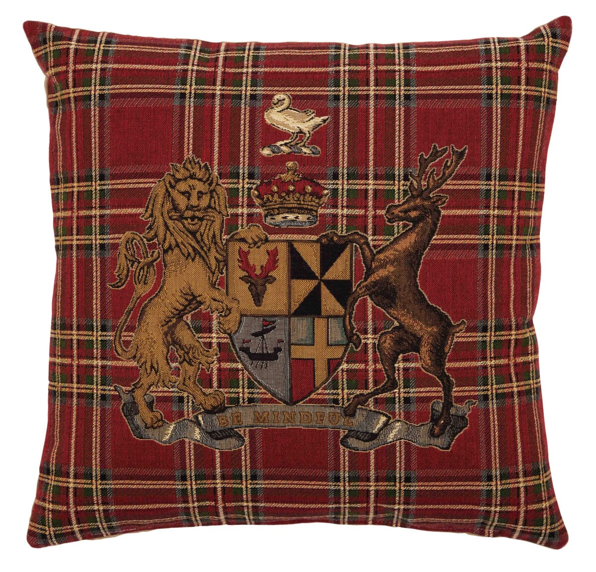 Scotland - Be Mindful Tapestry Cushion with Feather Filler 