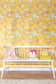 Cherry Valley Yellow Wallpaper - Majvillan