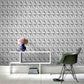 102148 - Origami Wallpaper - White - Graham & Brown