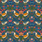 1026 - Strawberry Thief Wallpaper - Delicate Blue by Morris Collections