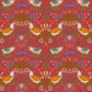1027 - Strawberry Thief Wallpaper - Crimson-Red by Morris Collections