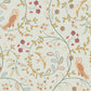 1031 - Newill Wallpaper - Newill Grey Blue by Morris Collections