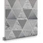103292 - Reflections Wallpaper - Silver - Graham & Brown