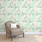 1035 - Seaweed Wallpaper - Ivory-Green by Morris Collections