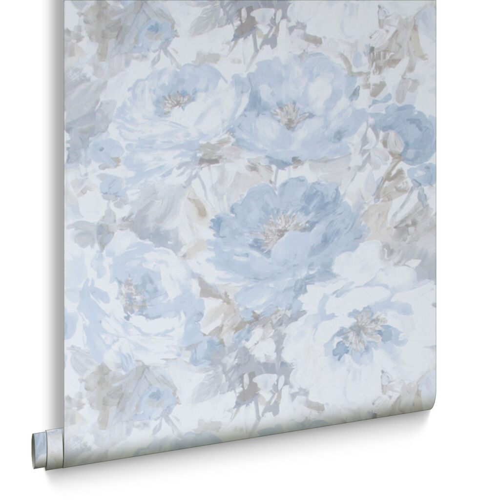 103805 - Chelsea Wallpaper - Sky - Graham & Brown