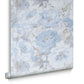 103805 - Chelsea Wallpaper - Sky - Graham & Brown
