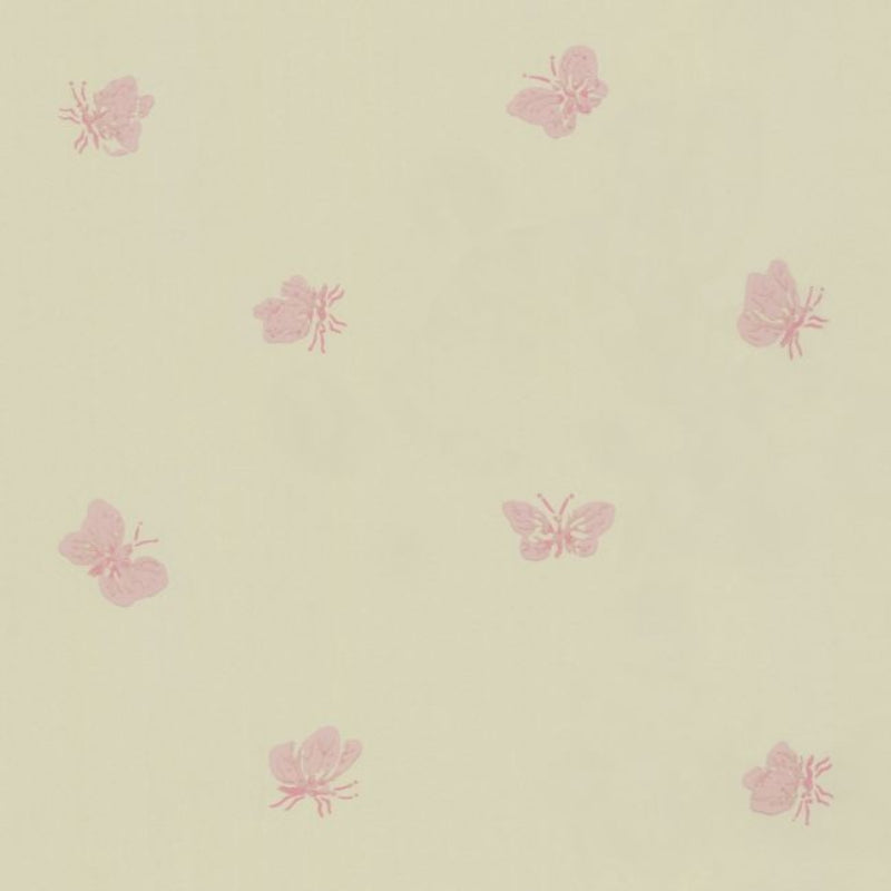 Peaseblossom Wallpaper - Fuchsia on Oat - 103/10036