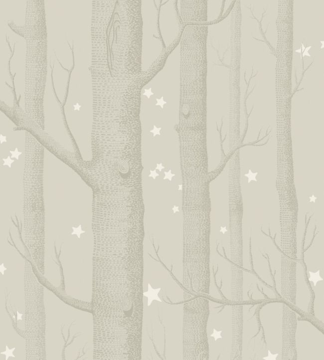 Woods & Stars Wallpaper - Stone - 103/11048