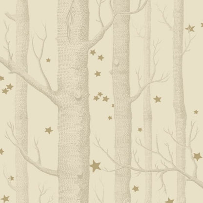 Woods & Stars Wallpaper - Cream - 103/11049
