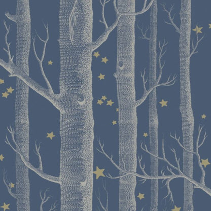 Woods & Stars Wallpaper - Midnight - 103/11052