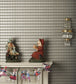 Titania Wallpaper - Metallic Pewter on Soot - 103/14057