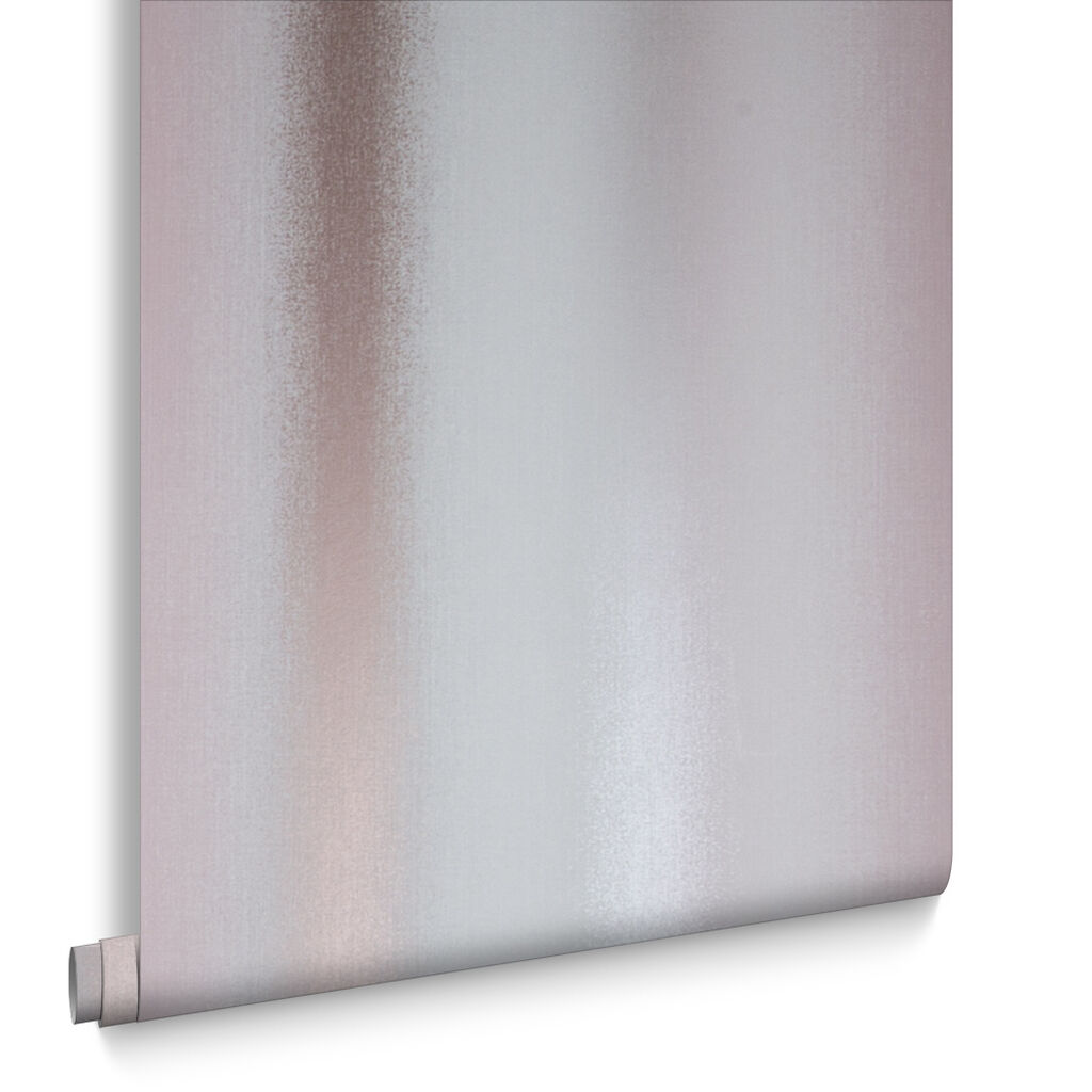 104076 - Wild Flower Stripe Wallpaper - Blush - Graham & Brown