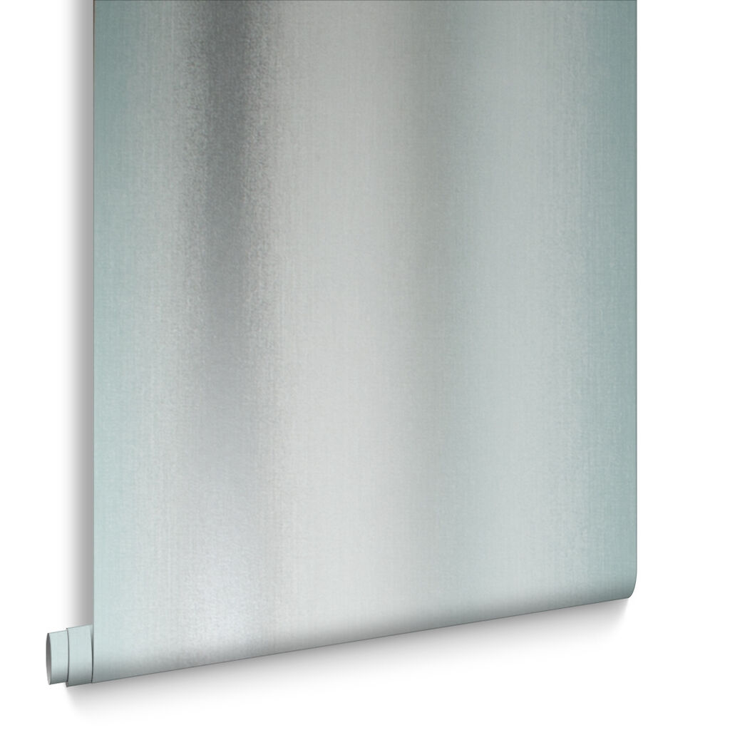 104078 - Wild Flower Stripe Wallpaper - Mint - Graham & Brown