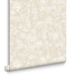 104421 - Stroma Wallpaper - Fawn - Graham & Brown
