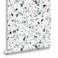 104535 - Terrazzo Wallpaper - Green - Graham & Brown