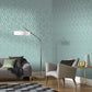 104732 - Archetype Wallpaper - Mint White Gold - Graham & Brown