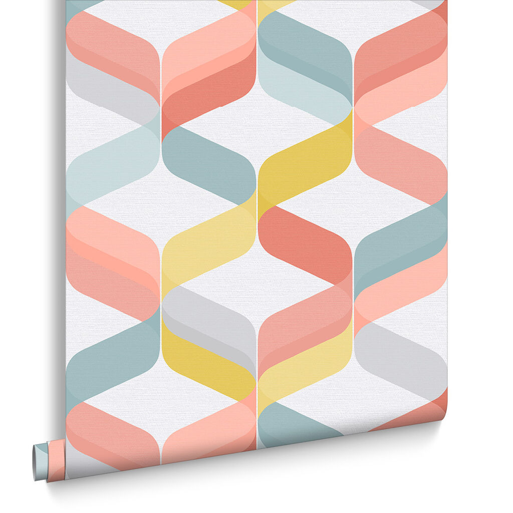 104814 - Retro Wallpaper - Brights - Graham & Brown