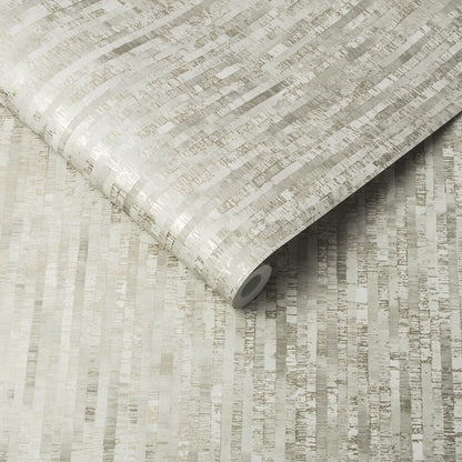 105106 - Betula Wallpaper - Soft Gold - Graham & Brown
