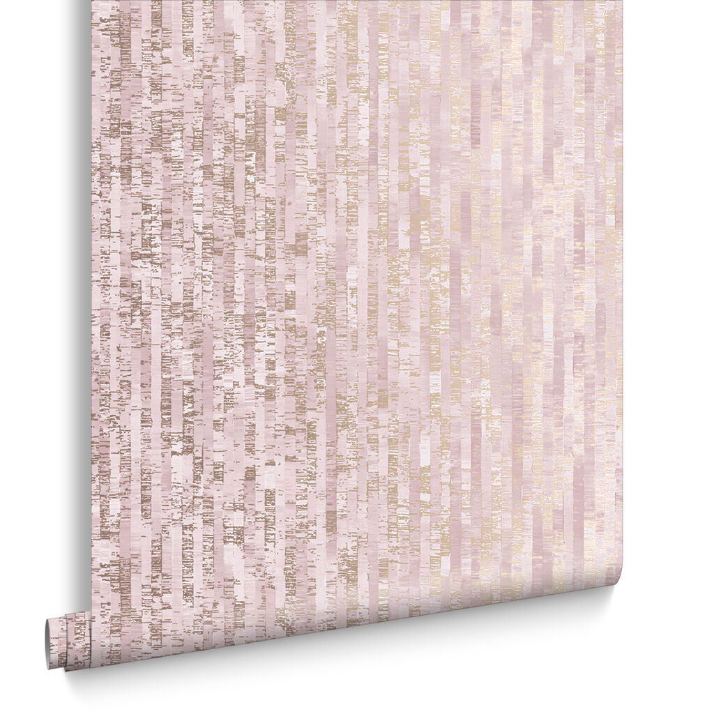 105107 - Betula Wallpaper - Blush Rose Gold - Graham & Brown