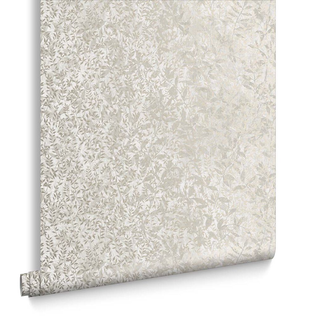 105115 - Botany Wallpaper - Soft Gold - Graham & Brown