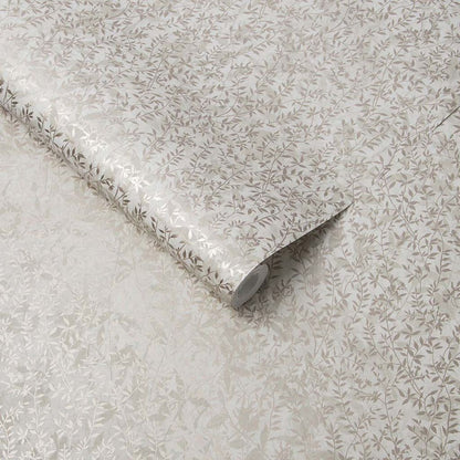 105115 - Botany Wallpaper - Soft Gold - Graham & Brown