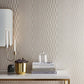 105119 - Symmetry Wallpaper - Soft Gold - Graham & Brown