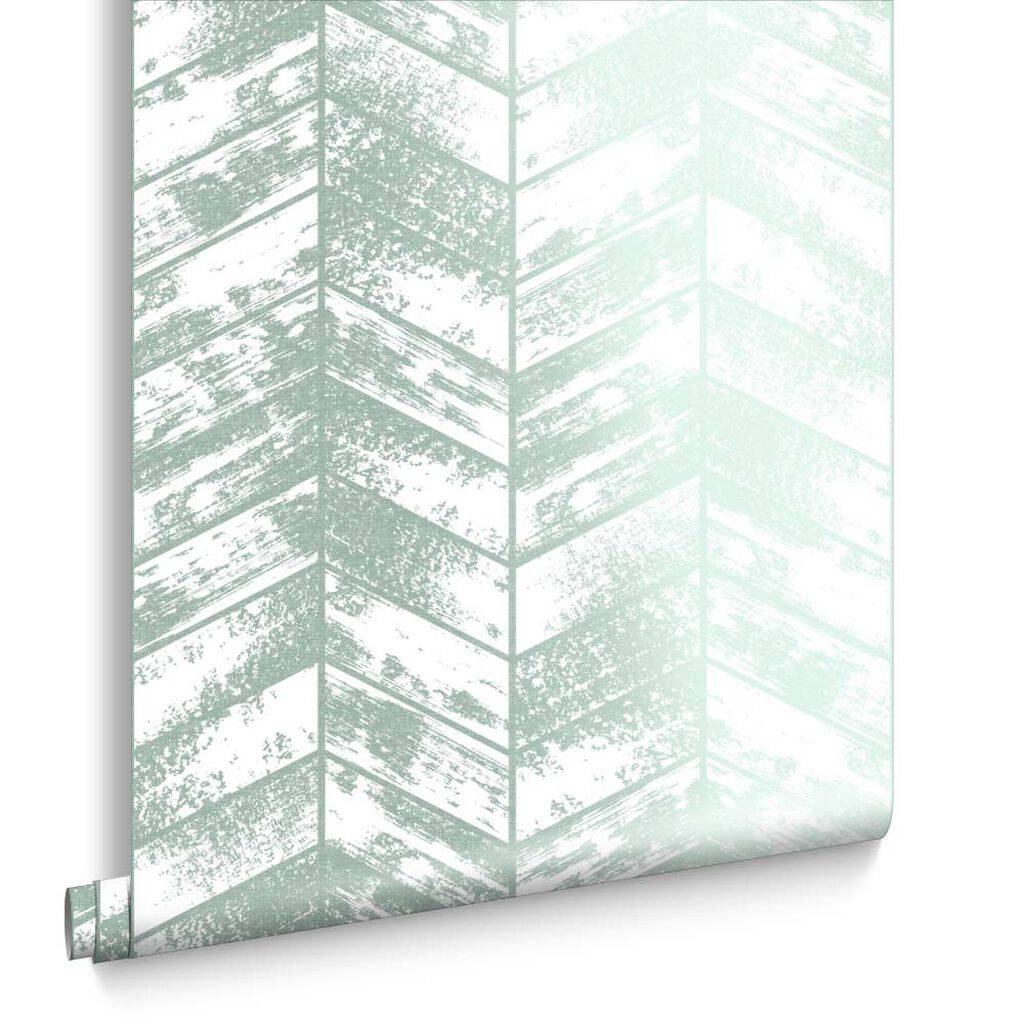 105124 - Insignia Wallpaper - Mint - Graham & Brown