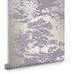 105232 - Meadow Wallpaper - Bluebell - Graham & Brown
