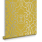 105234 - Shoji Wallpaper - Saffron - Graham & Brown