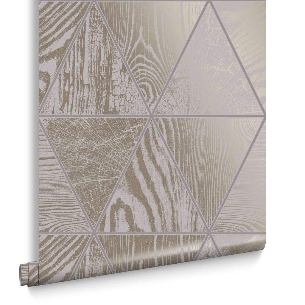 105242 - Geo Grain Wallpaper - Ash - Graham & Brown