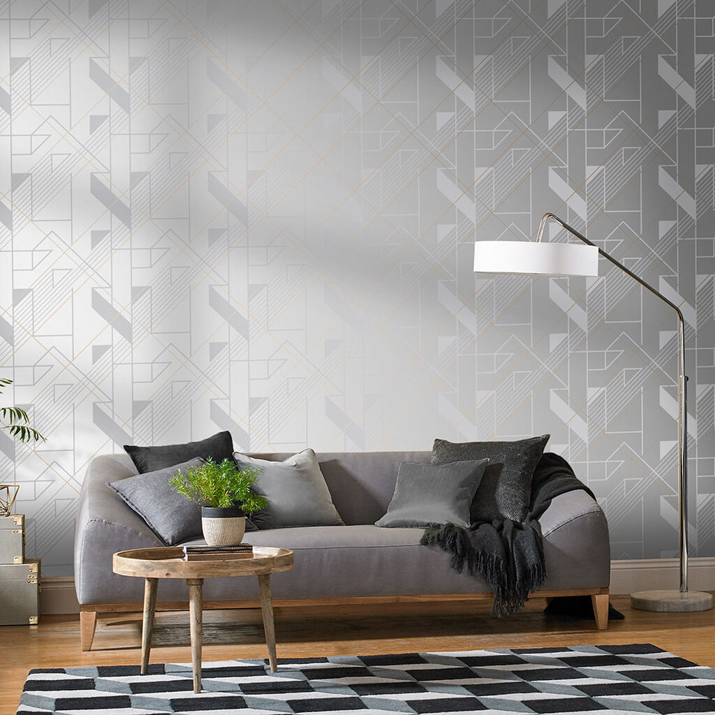 105245 - Graphic Wallpaper - Reflect - Graham & Brown
