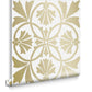 105276 - Thrones Wallpaper - Golden Pearl - Graham & Brown
