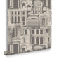 105285 - Quarters Wallpaper - Sepia - Graham & Brown