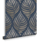 105454 - Botanica Wallpaper - Midnight - Graham & Brown