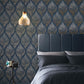 105454 - Botanica Wallpaper - Midnight - Graham & Brown