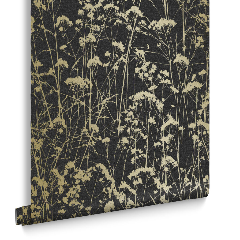 105461 - Grace Wallpaper - Deep Night - Graham & Brown