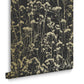 105461 - Grace Wallpaper - Deep Night - Graham & Brown
