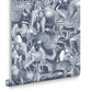 105475 - Kingdom Wallpaper - Gecko - Graham & Brown