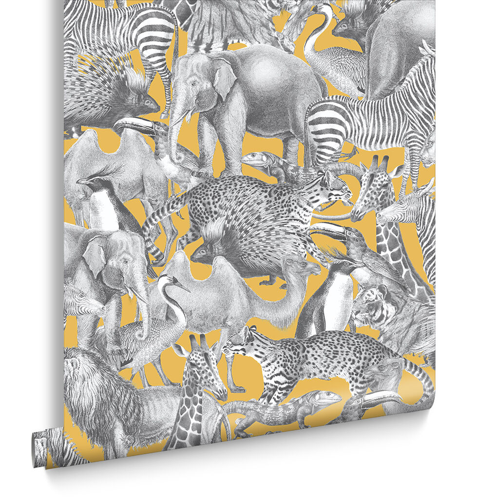 105476 - Kingdom Wallpaper - Lion - Graham & Brown