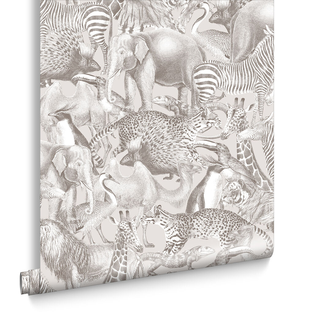 105477 - Kingdom Wallpaper - Camel - Graham & Brown