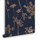 105581 - Anthriscus Wallpaper - Dusk - Graham & Brown
