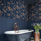 105581 - Anthriscus Wallpaper - Dusk - Graham & Brown