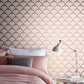 105582 - Beau Wallpaper - Pink Rose Gold - Graham & Brown