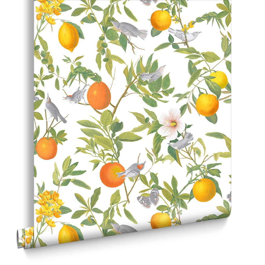 105641 - Amalfi Wallpaper - White - Graham & Brown