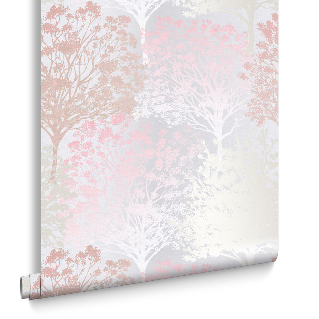 105656 - Grove Wallpaper - Blush - Graham & Brown